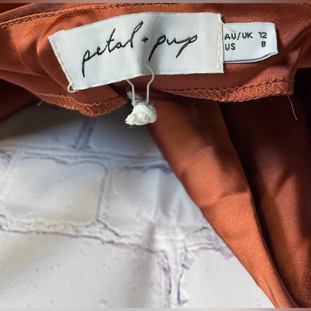 PERSIA DRESS - RUST - Picture 5 of 8